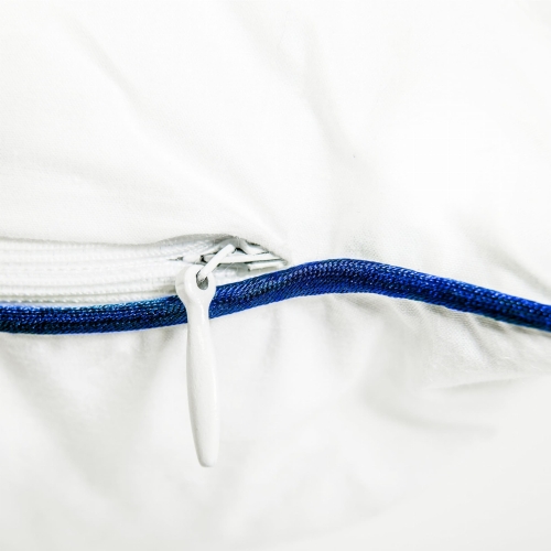 Poduszka Antyalergiczna 50x60 AMZ Anatomiczna z wałkiem - bawełna - 4