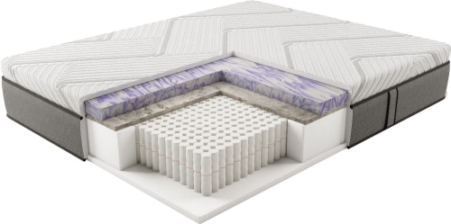 Materac Hybrydowy 160x200 DeLuxe Edition by Hilding Aida - Pokrowiec Modern