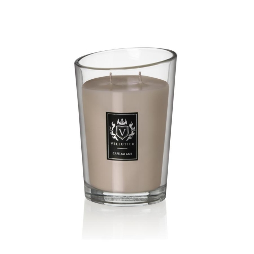 Duża świeca zapachowa Vellutier Café Au Lait - 2