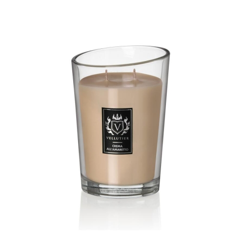 Duża świeca zapachowa Vellutier Crema All’Amaretto - 2