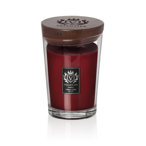 Duża świeca zapachowa Vellutier Cinnamon Bliss
