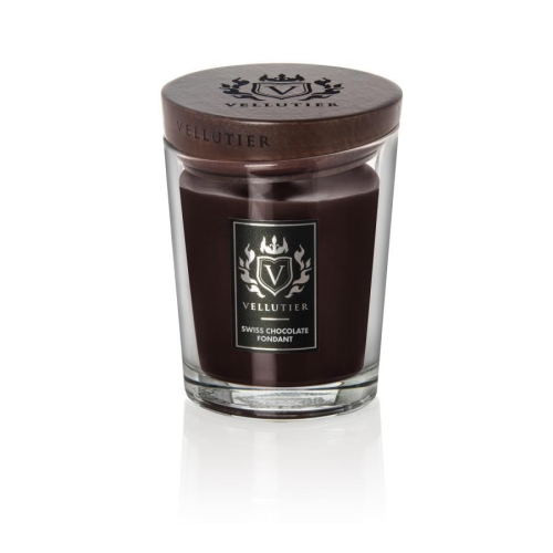 Średnia świeca zapachowa Vellutier Swiss Chocolate Fondant