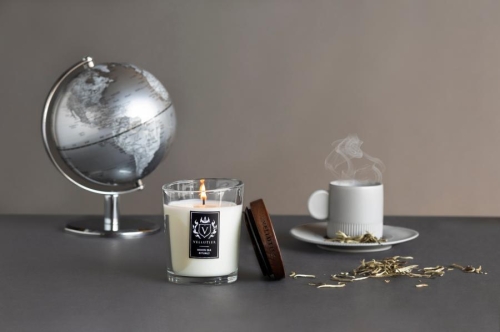 Średnia świeca zapachowa Vellutier White Tea Rituals - 4