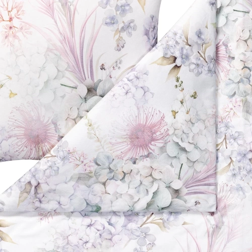 Pościel Flanelowa 155x200 Estella Winter Bloom 4476/820 - 4