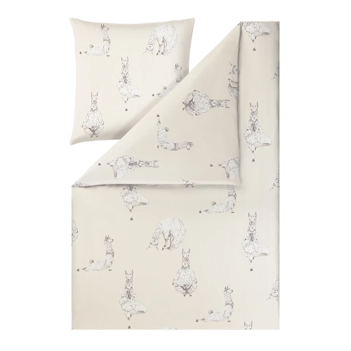 Pościel Satynowa 200x220 Estella Yoga Lamas 4851/230 - 3