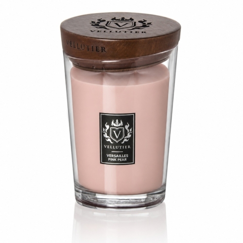 Duża świeca zapachowa Vellutier Versailles Pink Pear