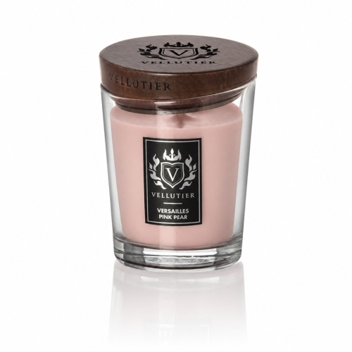 Średnia świeca zapachowa Vellutier Versailles Pink Pear