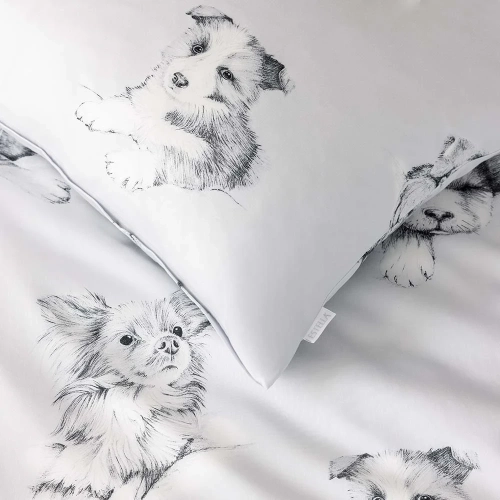 Pościel Satynowa 135x200 Estella Dogs 7623/820 - 5